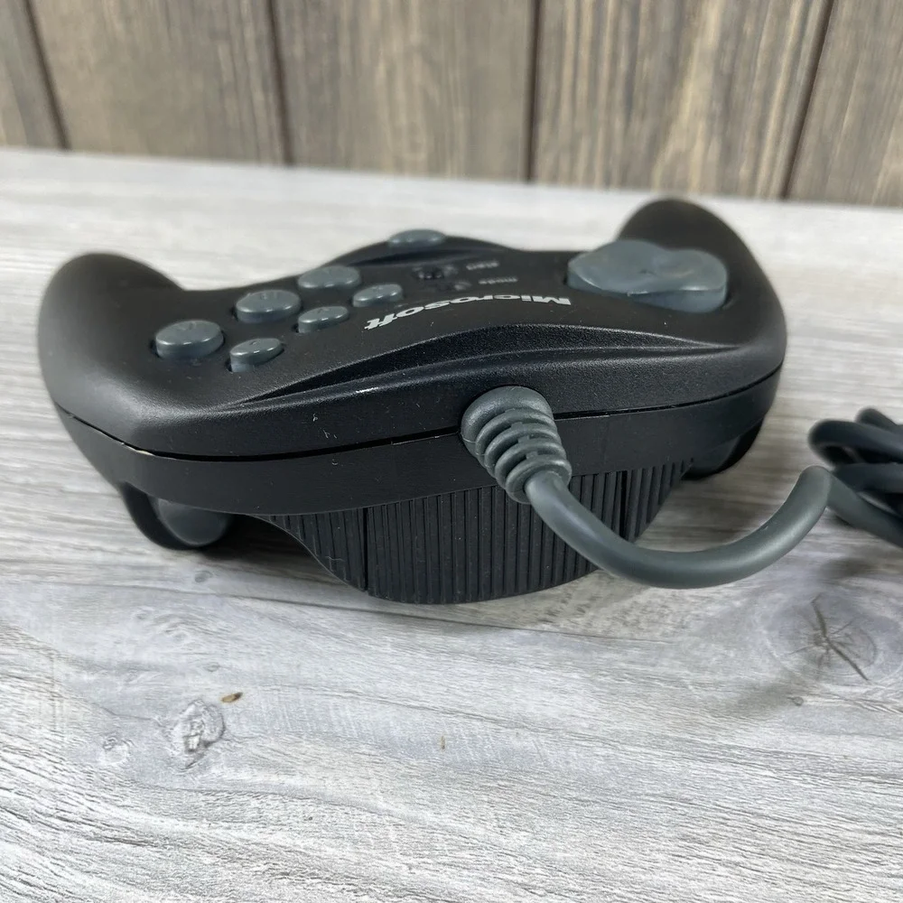 Genuine Microsoft Sidewinder Gamepad PC Gameport Retro Controller